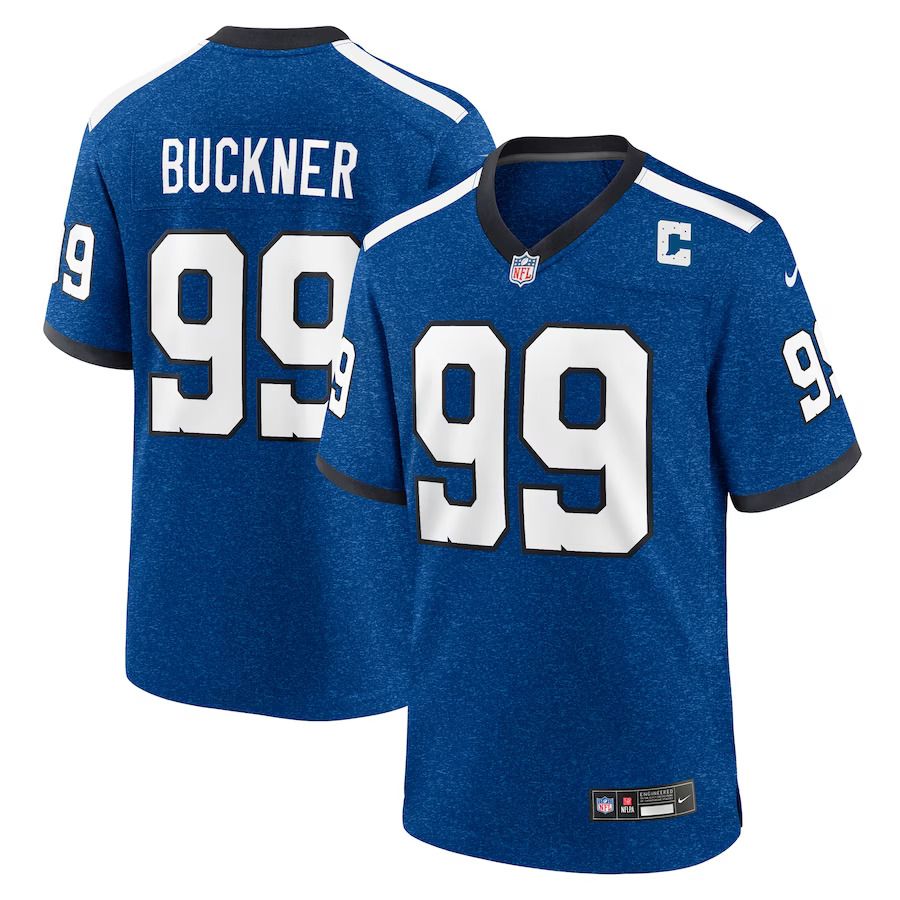 Men Indianapolis Colts 99 DeForest Buckner Nike Royal Indiana Nights Alternate Game NFL Jersey